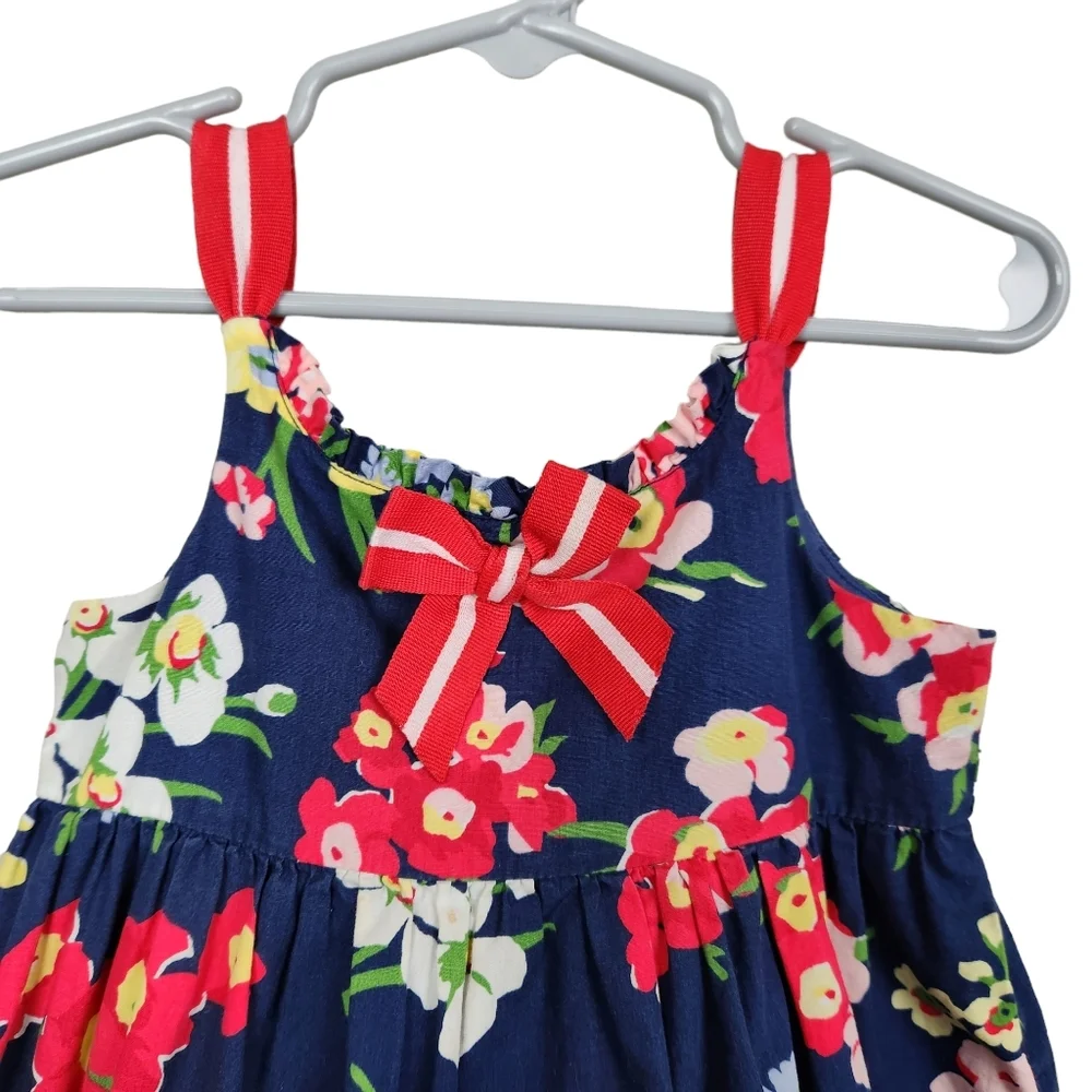 Janie and Jack Ciao Bella Sundress Floral Dress Girl's Size 2T